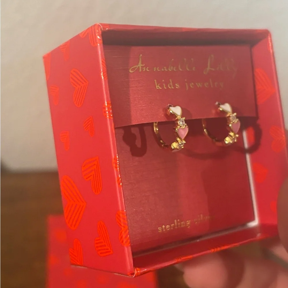 Annabelle Lilly Kids Sterling Silver Earrings - Picture 2 of 3